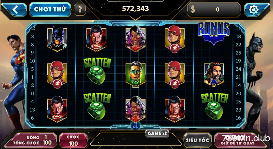 Slot game tại 789 Club được nhiều người yêu thích